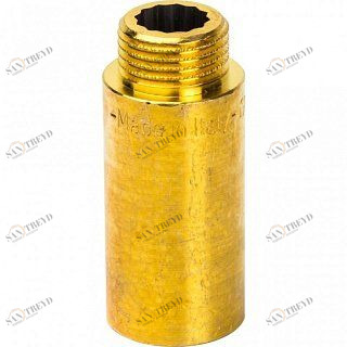 Удлинитель ВН 1/2"х50 мм латунь STOUT SFT0001001250