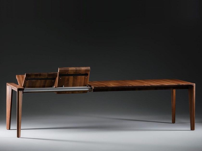 Artisan Раздвижной обеденный стол из массива дерева Hanny Dtha1xxyy  - Вид №1