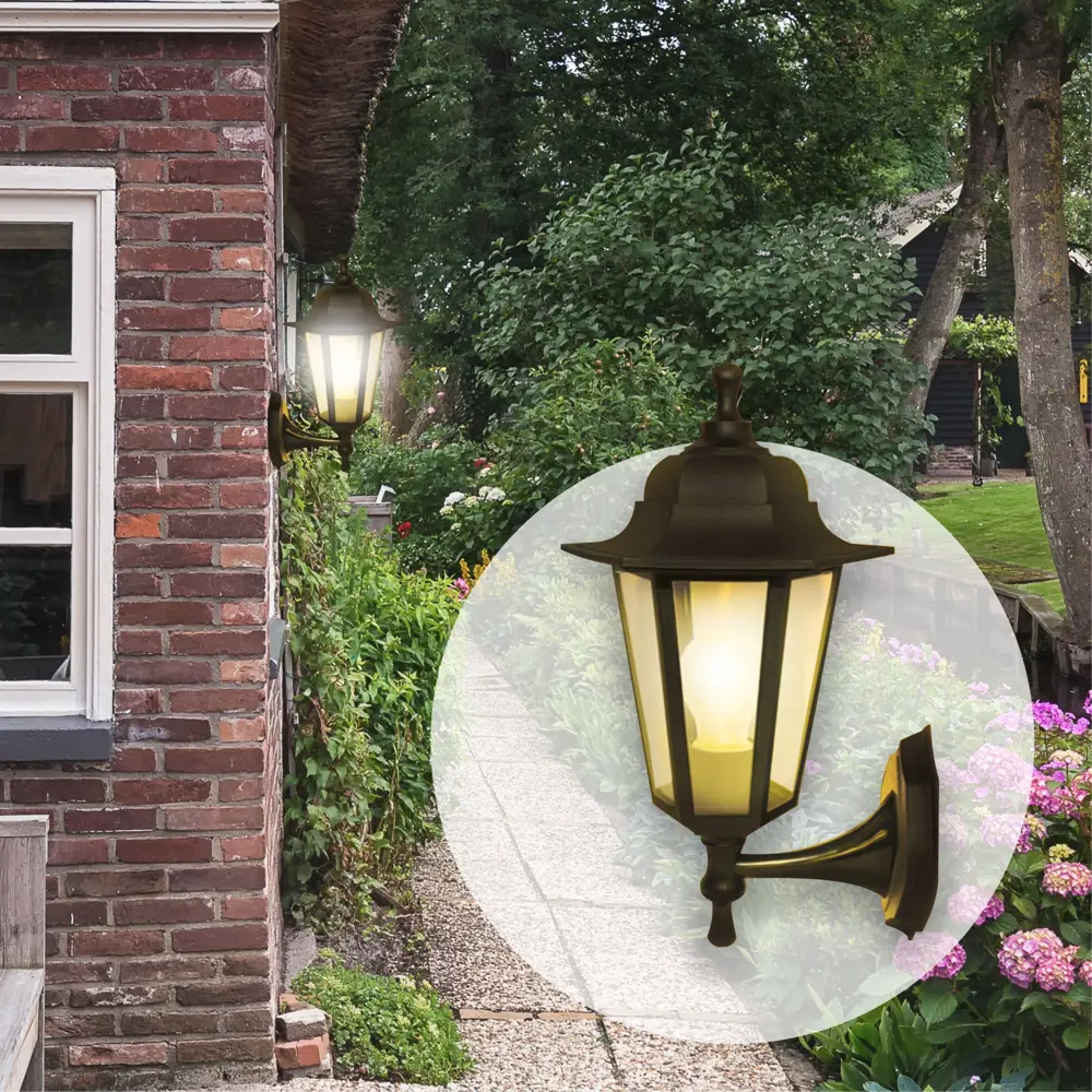 Светильник уличный настенный Apeyron Леда 11-99 E27 цвет бронза STLM-2095123 - Вид №11