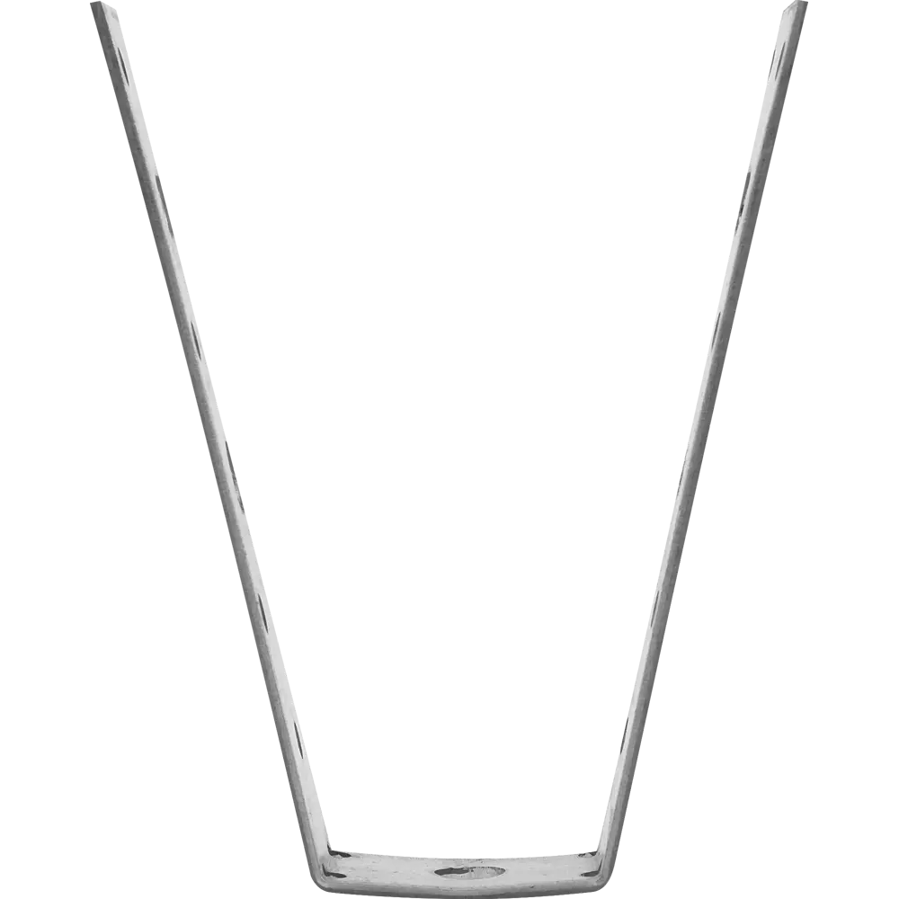 Кронштейн для воздуховода КВ1, сталь оцинкованная ПЕТРОТЕХ STLM-2039384 - Вид №1