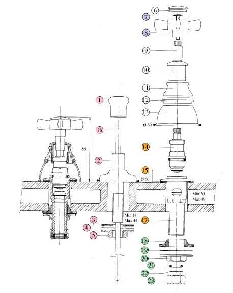 611920KK18 Смеситель Bandini Old England Santreyd - Вид №1