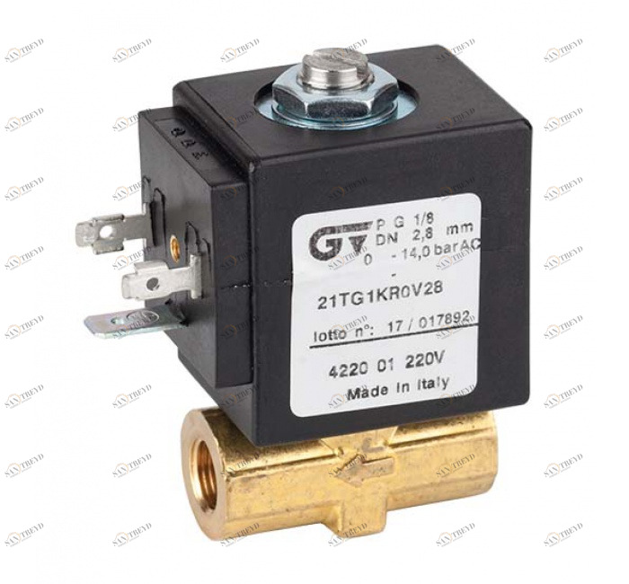 GENEBRE 4220 03 110v 2-ходовой электромагнитный клапан прямого действия Н.З 