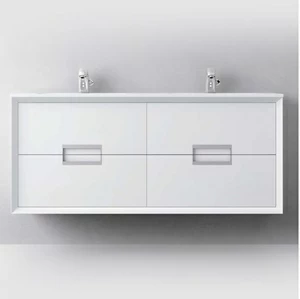 Avila Dos Тумба (4 ящика) с двойной раковиной AVRIAN S1 140 Color 70 NOVUS Trendy