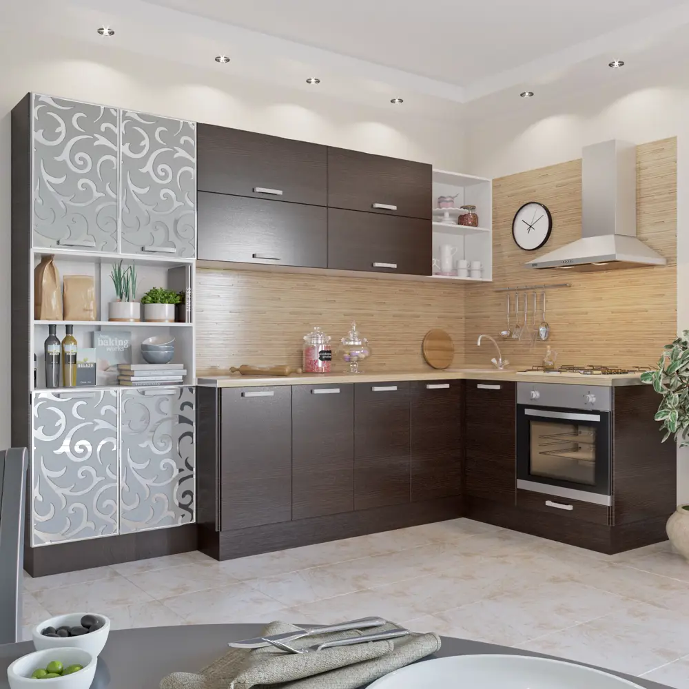 Карниз Delinia «Шоколад» 120х7 см, цвет шоколад STLM-2178501 - Вид №3