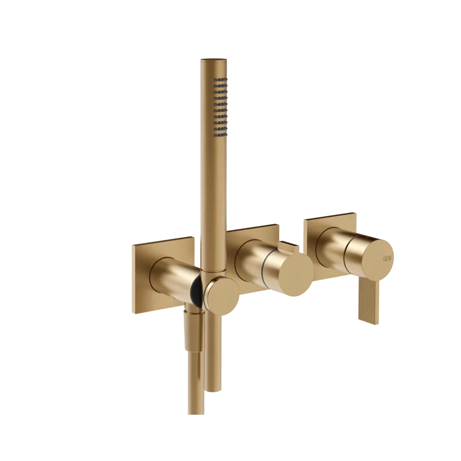 Смеситель для душа 73536 726 Gessi Inverso ТЕПЛАЯ БРОНЗА BR. PVD 73536726