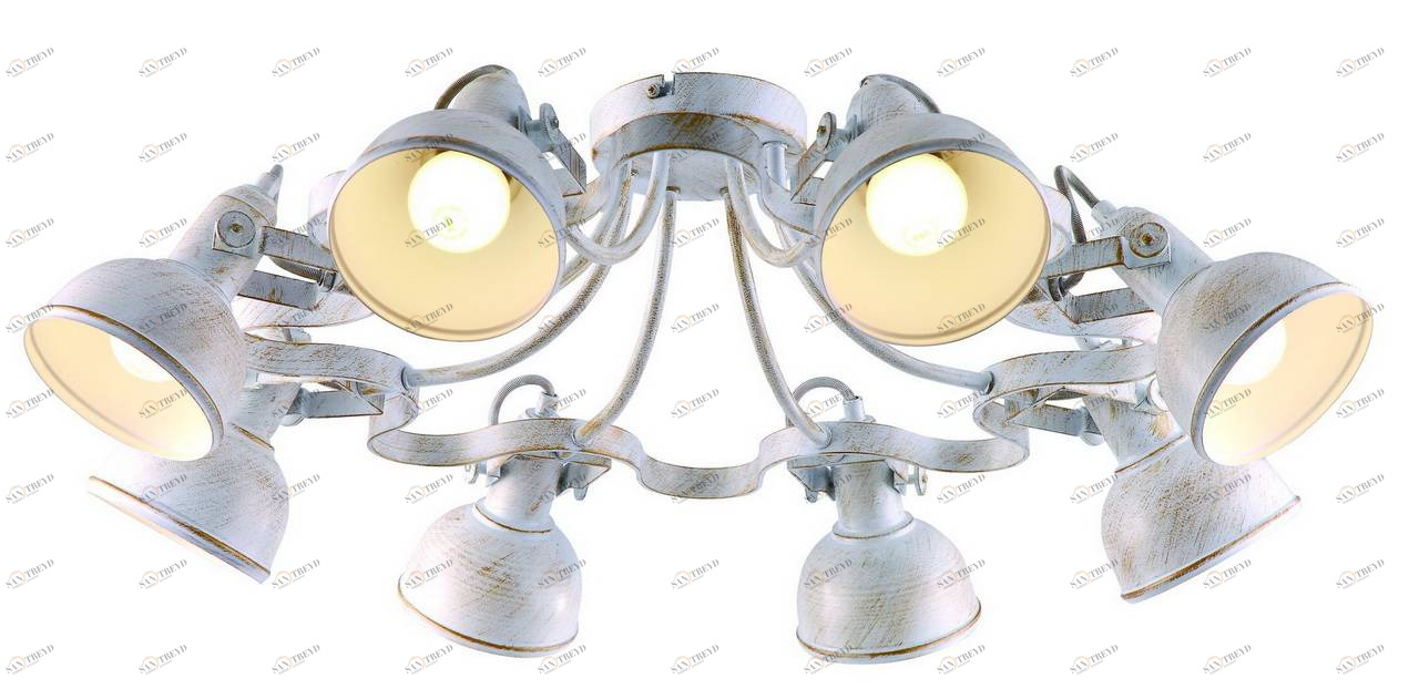 Потолочная люстра Arte Lamp Martin A5216PL-8WG ARTE LAMP ДИЗАЙНЕРСКИЕ, MARTIN 058596 Белый 