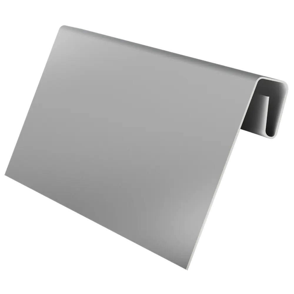 Профиль стартовый для фасадной панели Grandline 2000 мм металл цвет серый Grand Line STLM-2154602