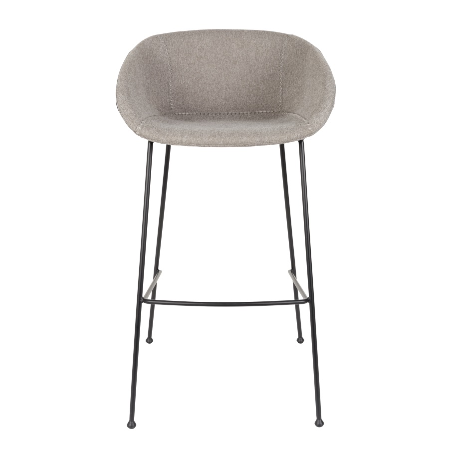 Стул барный Feston серый Zuiver 1500064 - Вид №2