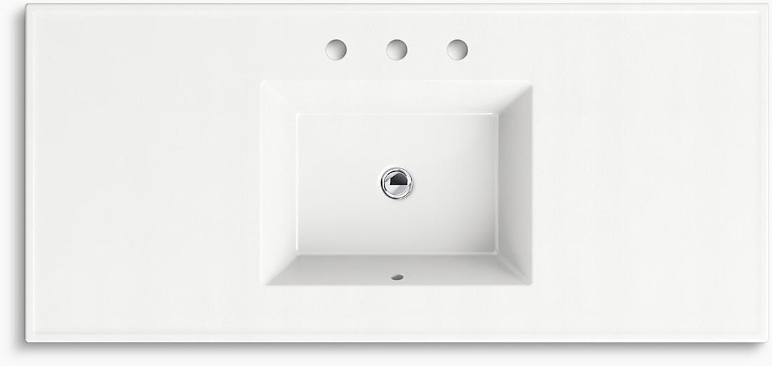 K-2783-8-G88 Накладная раковина на столешницу  прямоугольная Kohler  - Вид №2