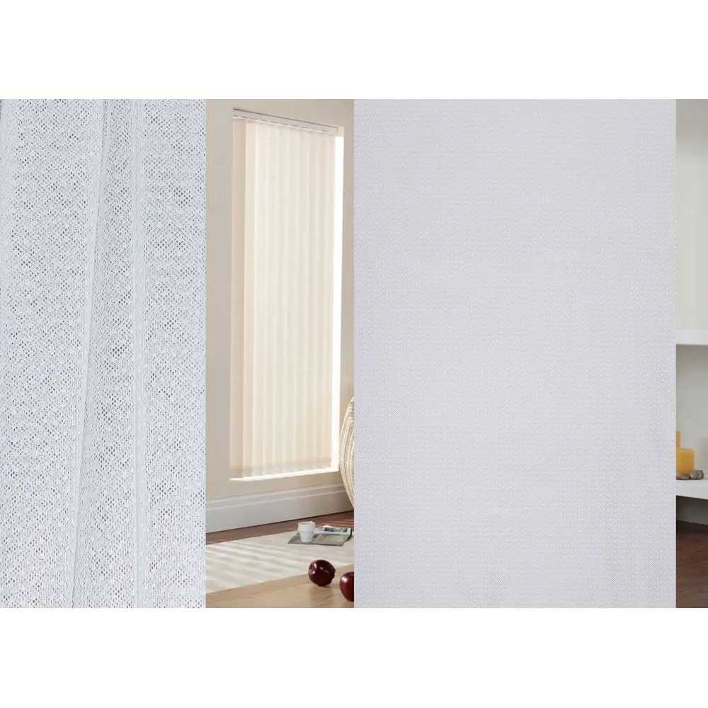 Тюль на ленте «Снежок» 300x300 см однотон цвет белый ТОРГОВЫЙ ДОМ ТЕКСТИЛЬ STLM-2163627 - Вид №2