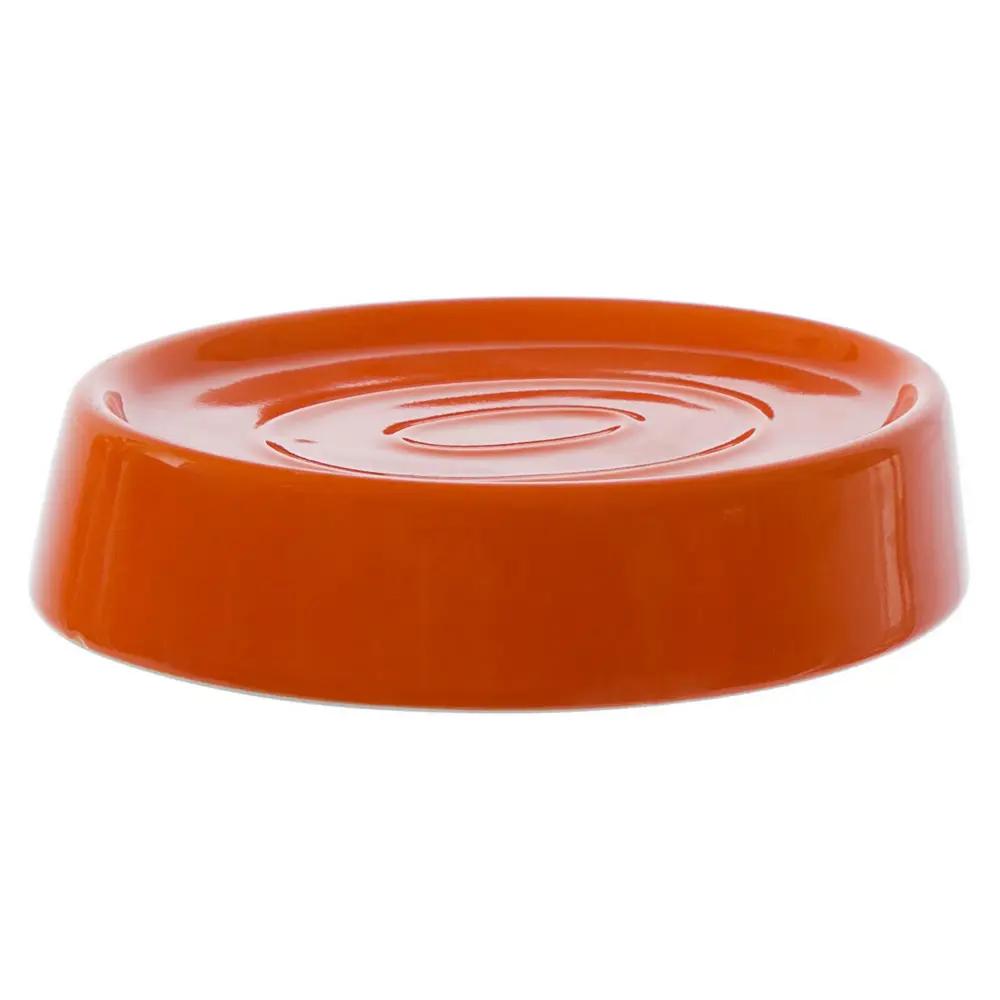 Мыльница настольная «Veta» керамика цвет оранжевый АКВАДЕКОР STLM-2053931