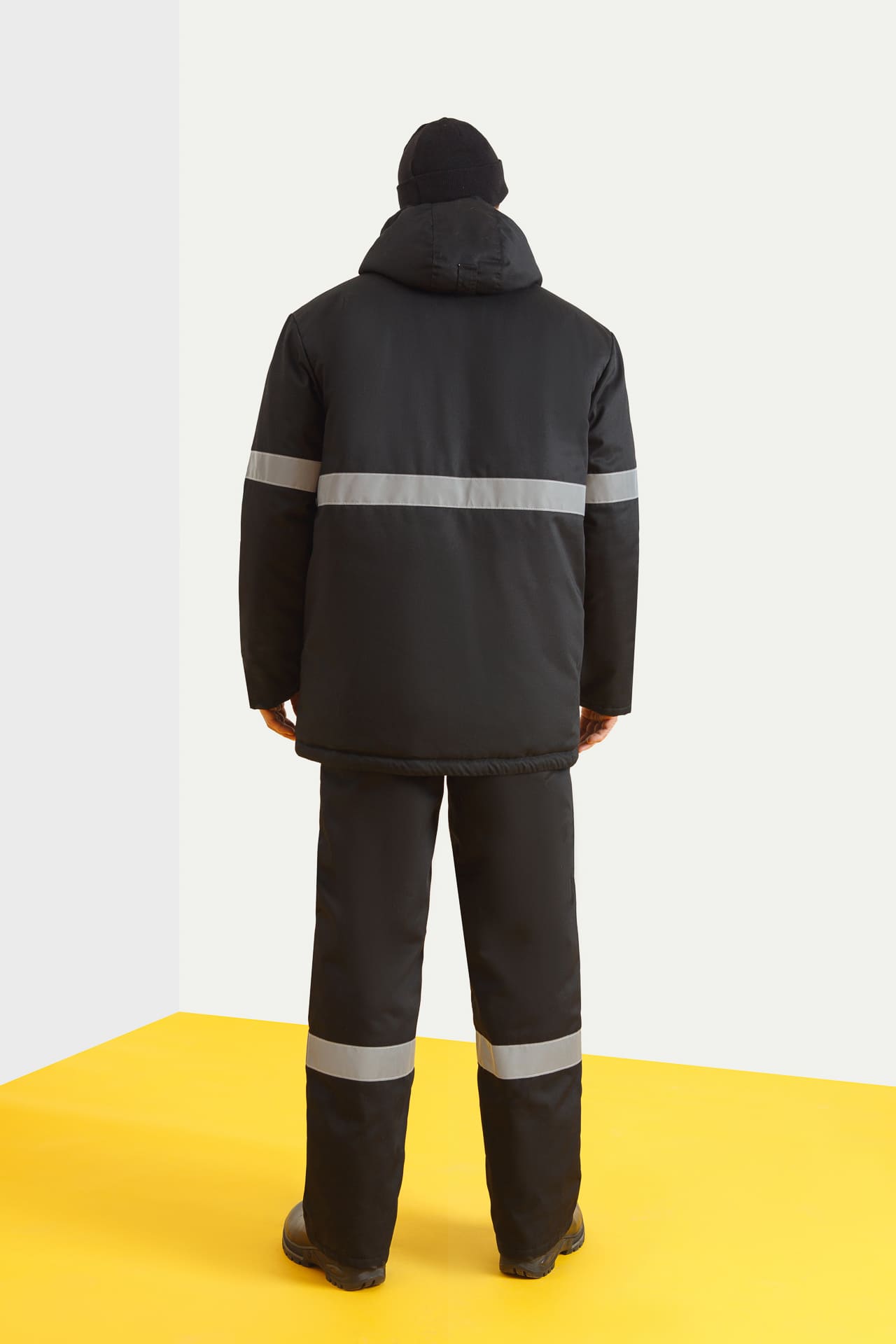 5038060 Костюм СОЮЗСПЕЦ утепленный черный  Зимняя спецодежда  размер 44-46/158-164  - Вид №13