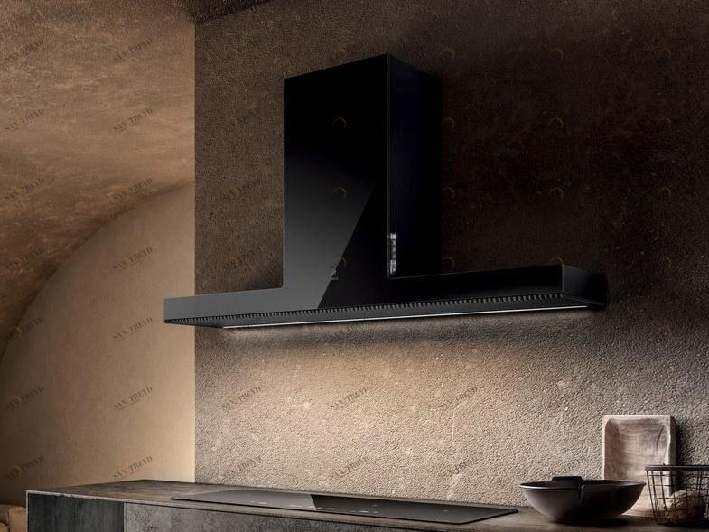 Elica Настенная вытяжка со встроенным освещением класса а sun-id-1426615