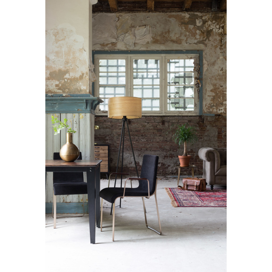 Кресло Flor черное Dutchbone 1200129 - Вид №4