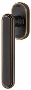 LINEA CALI' Оконная ручка из латуни dk с защитой от проникновения Chic 1670 sk