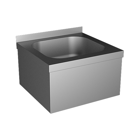 93030 Нержавеющая подвесная мойка с облицовкой SANELA 