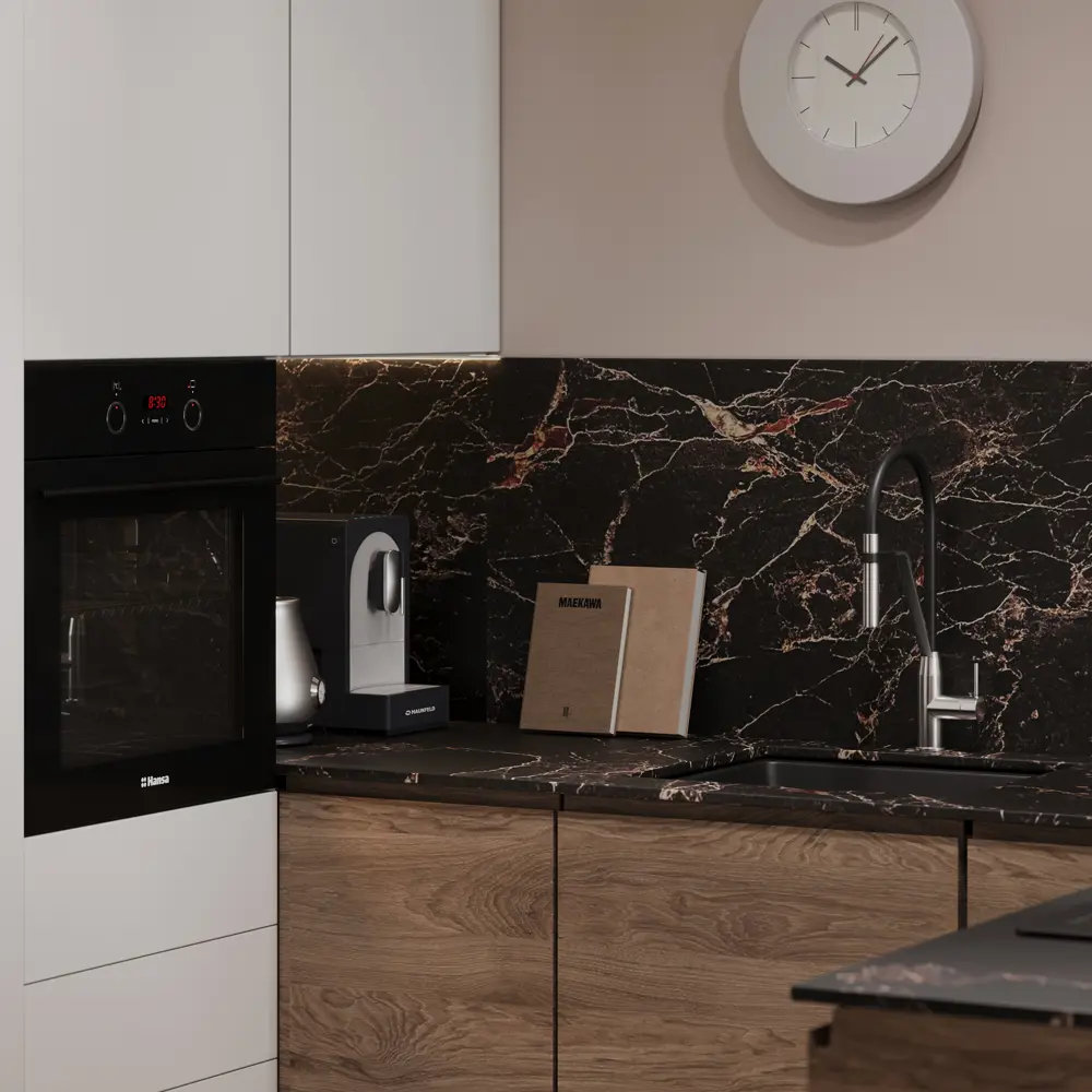 Фасад кухонного шкафа София 44.7x102.1 см DELINIA ID ЛДСП цвет белый 82010129 STLM-2116459  - Вид №15