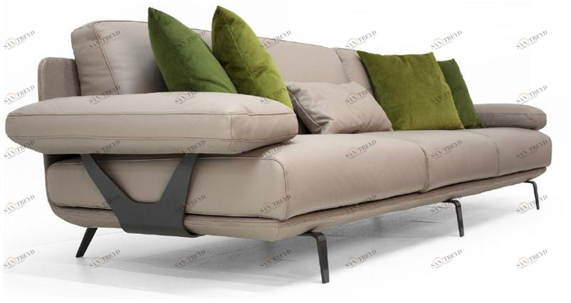 Aston Martin 3-х местный кожаный диван с обивкой V127 sun-id-1374896