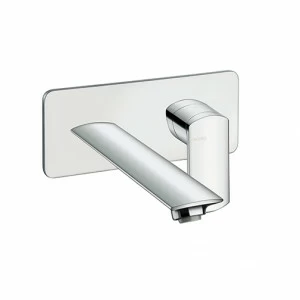 CRIPF258 Смеситель для раковины настенный БОЛЬШОЙ внешние части для CRICS200 (правая сторона) со сливом 1 "1/4 Up & Down и металлической пластиной Cristina Rubinetterie