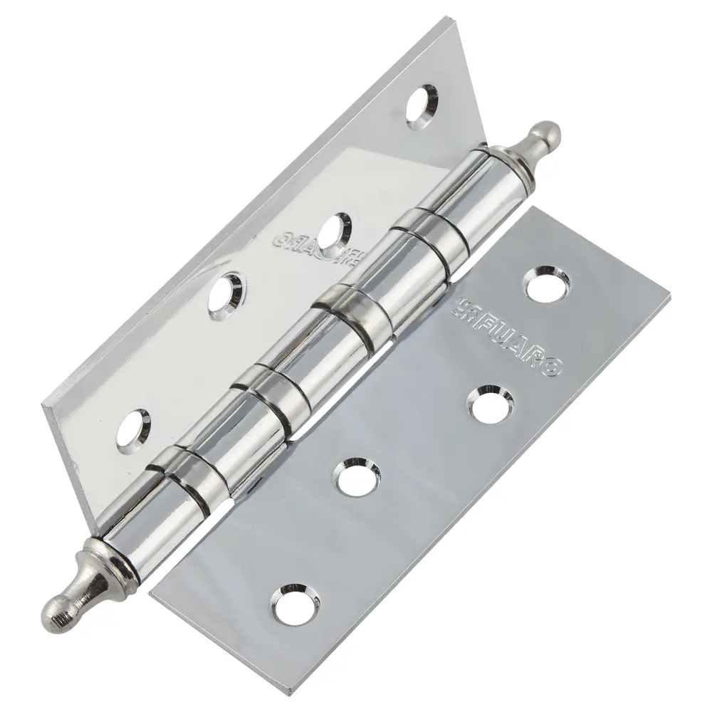 Петля универсальная Fuaro 4BB/А 100x75x2.5 мм сталь цвет хром STLM-2161332 - Вид №1