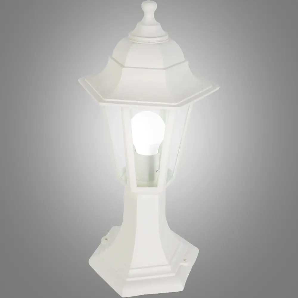 Столб уличный Apeyron Оскар 11-97 1хЕ27 цвет белый STLM-2000501