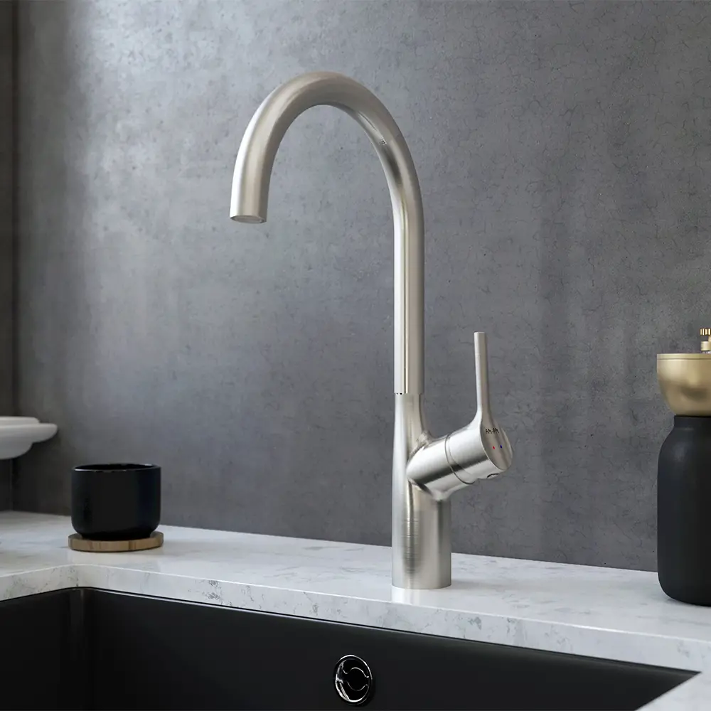 AM.PM Spike — кухонный смеситель с боковым рычагом 84177510 STLM-0046889 - Вид №5