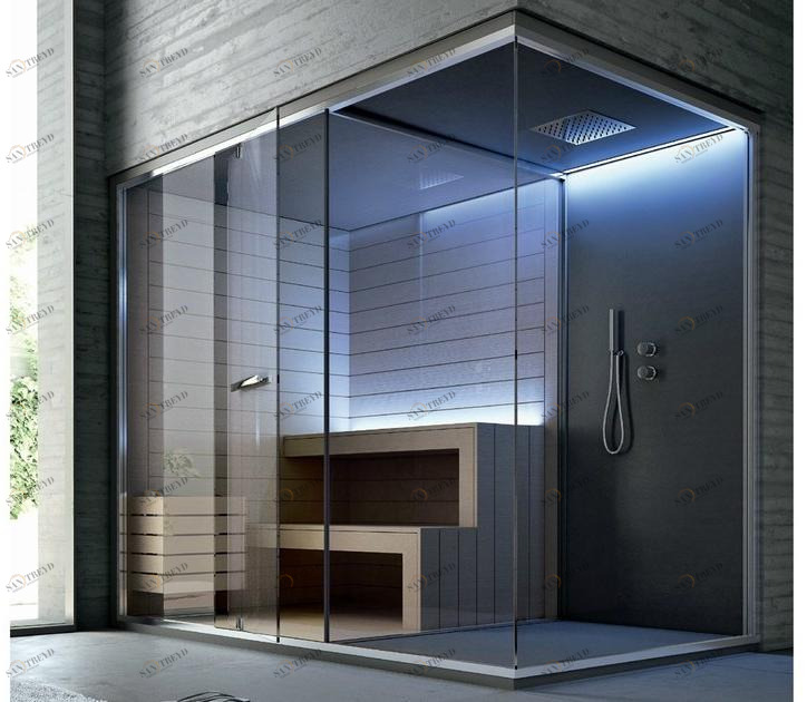 Gruppo Geromin Сауна с душем с хромотерапией Ethos sun-id-1428873