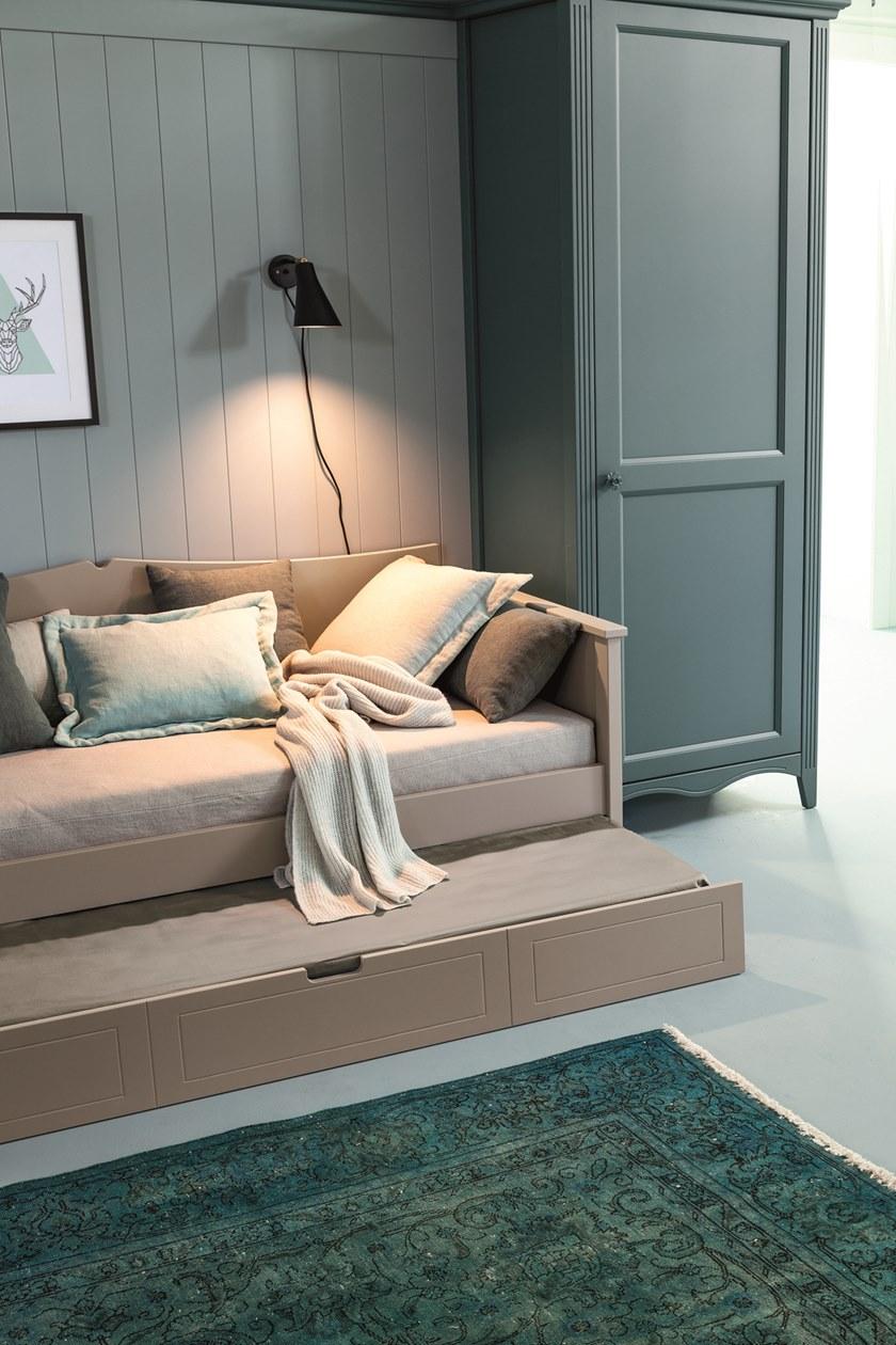 Callesella Arredamenti Маленькая спальня с выдвижной кроватью Romantic room notte sun-id-1376856 - Вид №3