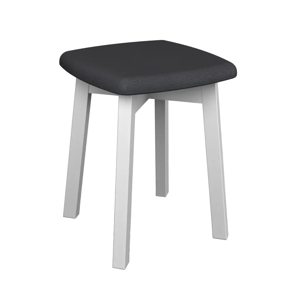 Сиденье для табурета Гавр Delinia 36.5x36.5x4 см мягкое цвет графит STLM-2153285 - Вид №2