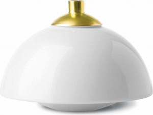 73076 Sieger by Furstenberg Ваза Sieger by Furstenberg "Искушение" 11см (лим.вып.250) (бело-золотист.) Фарфор, Керамика