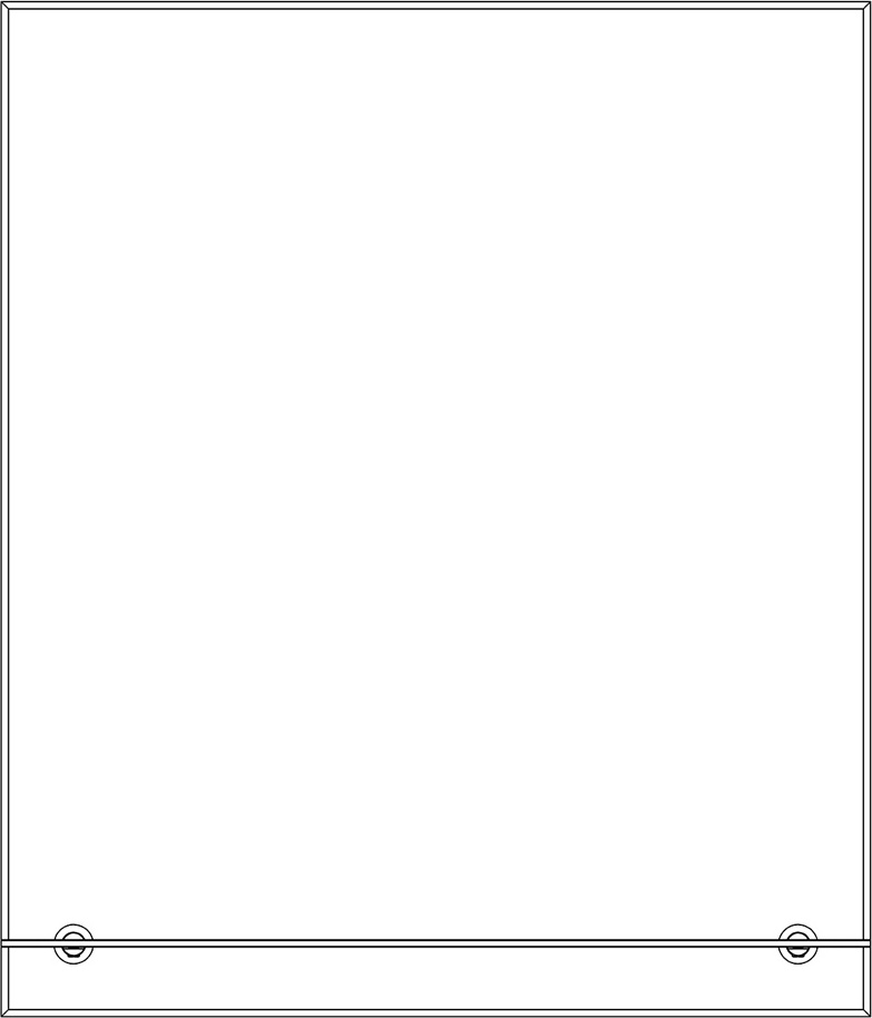 BY 0505 Зеркало с фацетом 5 mm и полочкой 60 cm EVOFORM Attractive - Вид №1