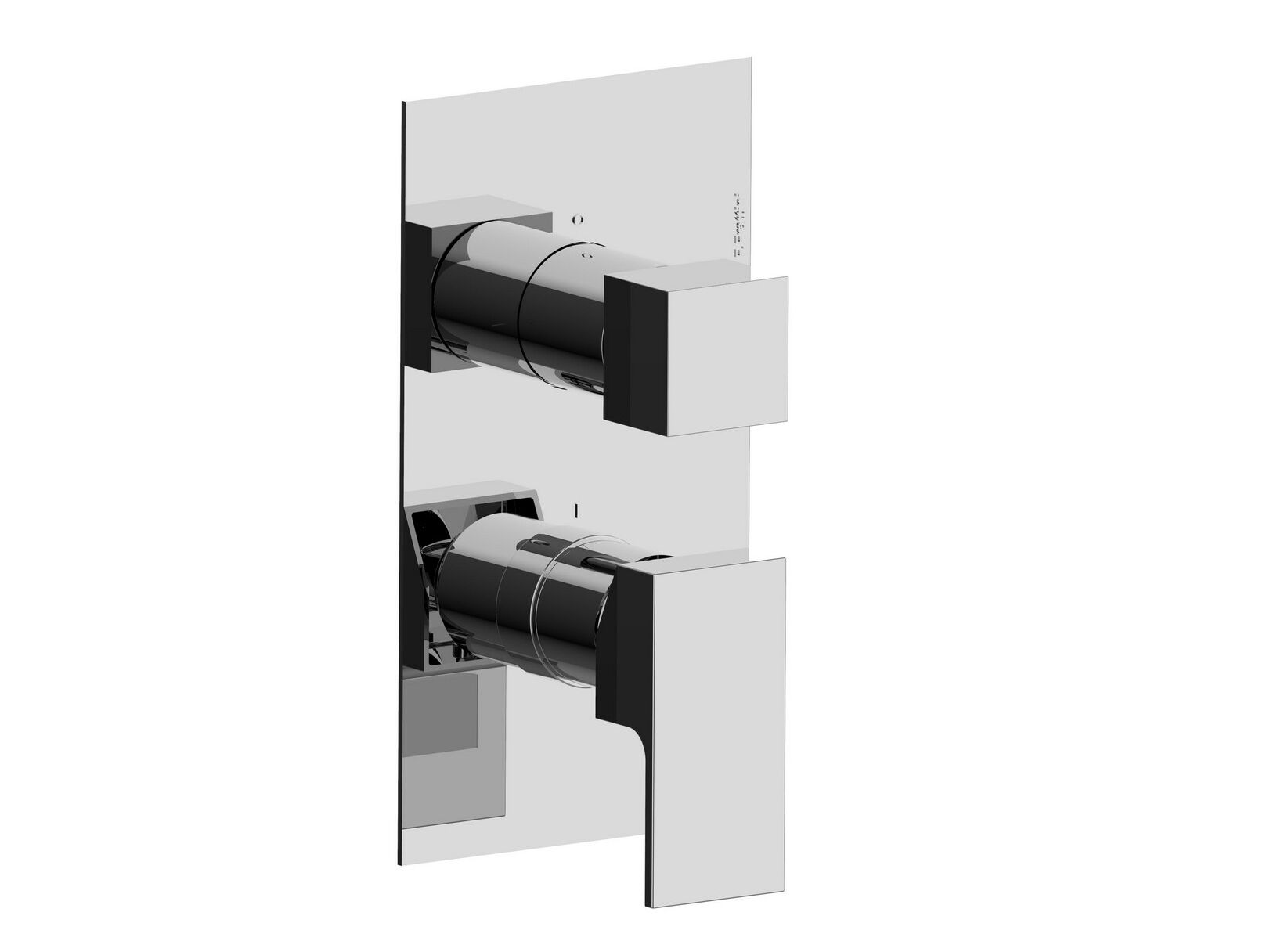 Однорычажный смеситель для душа с переключателем Rubinetterie Frattini Vita Due ARCH-00145769