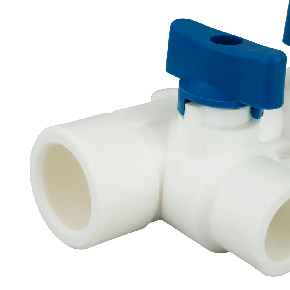 Коллектор на 4 выхода с кранами 25x20 мм полипропилен РВК STLM-2045376 - Вид №1