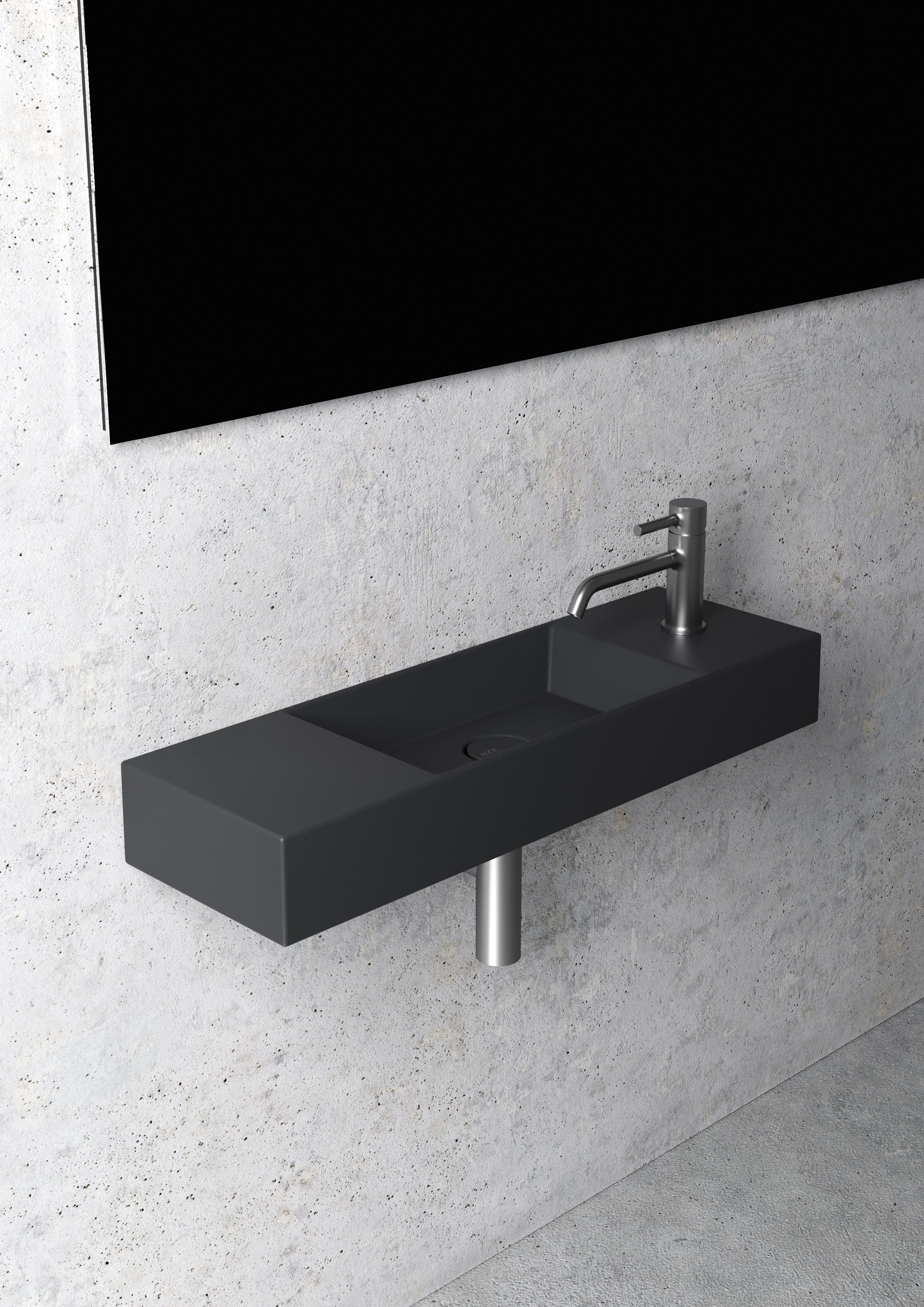 Керамическая прямоугольная столешница для мытья рук Alice Ceramica Шпион ARCH-00126165 - Вид №15