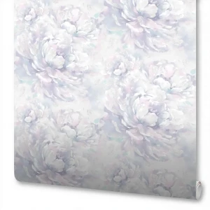 Обои флизелиновые WallSecret Grand Fleur сиреневые 1.06 м 8622-17