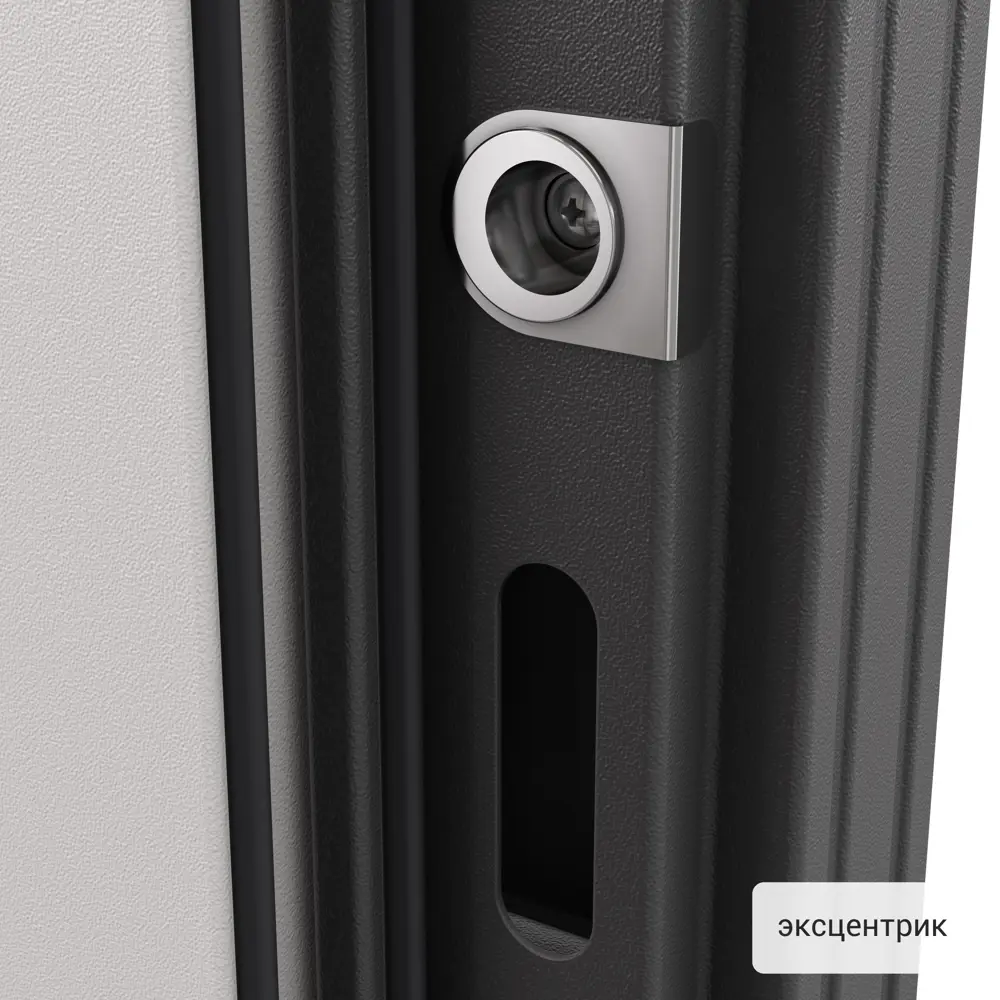 Дверь входная металлическая Термо С-2 эмаль Стелла 880 мм левая цвет белый TOREX STLM-2205452 - Вид №7