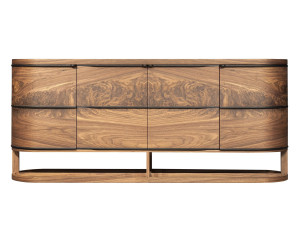 Шкаф из шпона с распашными дверями