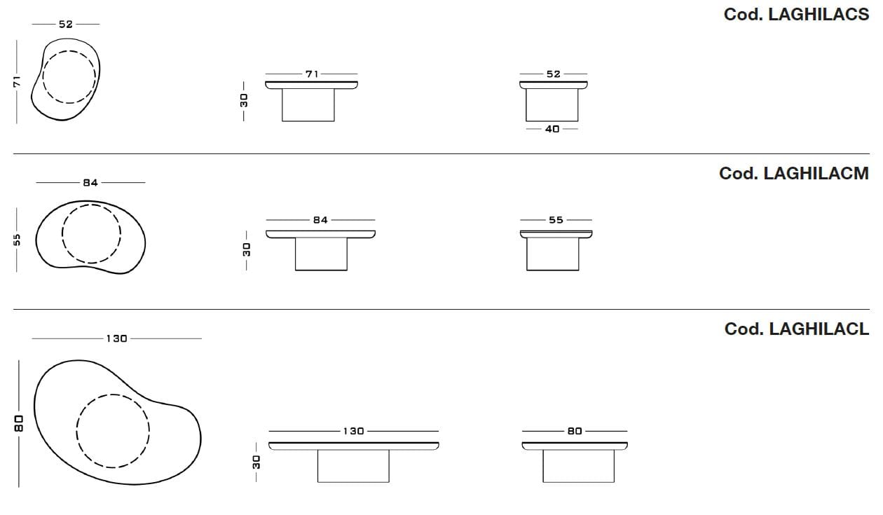 Деревянный журнальный столик Secolo озера ARCH-00106814 - Вид №2