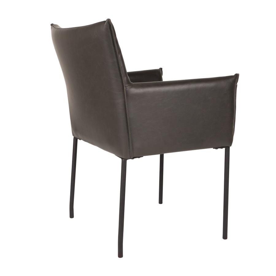 Кресло Dion черное White Label Living 1200120 - Вид №4