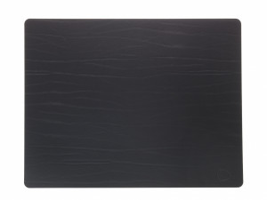 98893 BUFFALO black подстановочная салфетка прямоугольная 35x45 см, толщина 2мм;LIND DNA