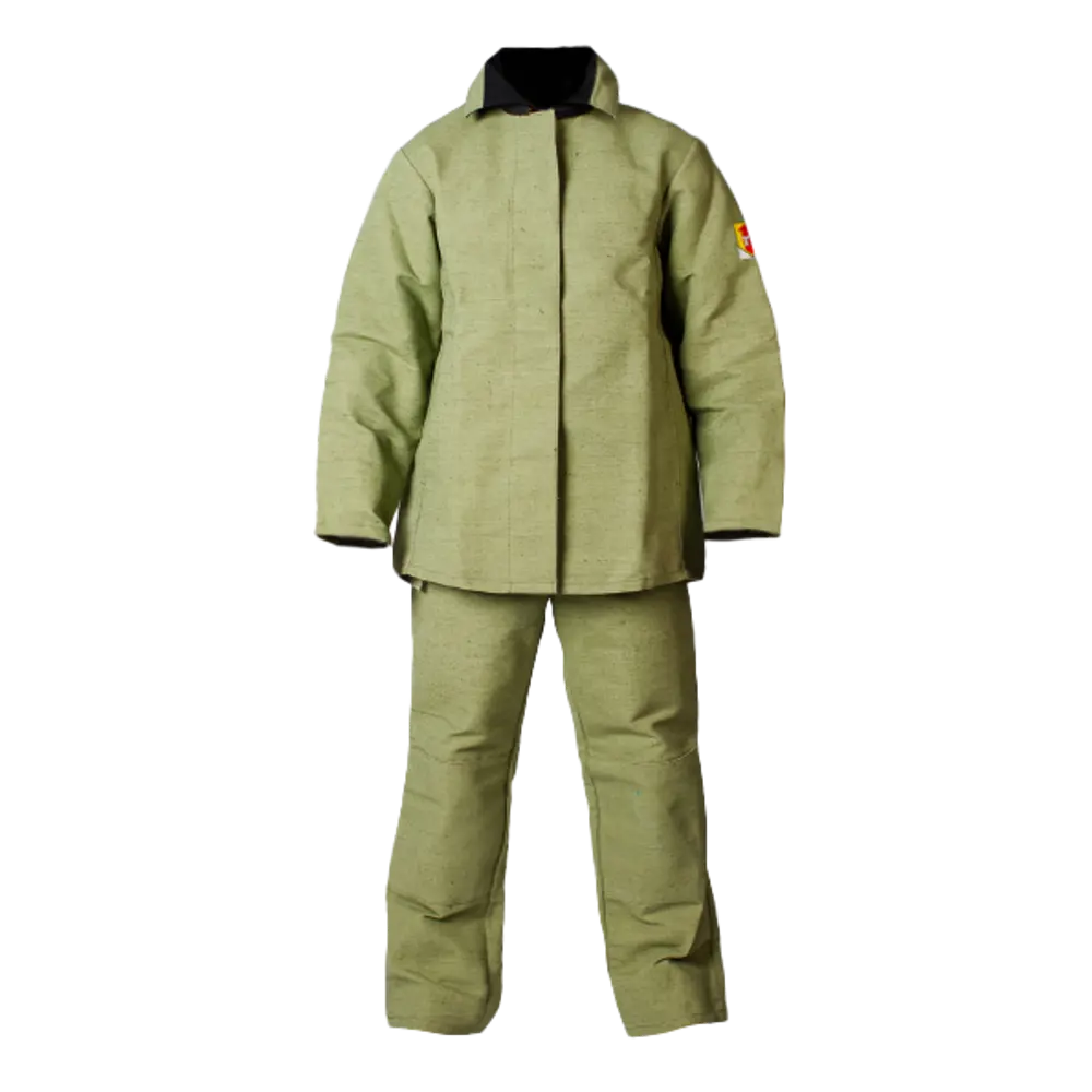Костюм сварщика зеленый КС02 размер 52-54 рост 182-188 Santreyd нет STLM-2142799