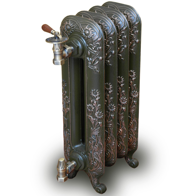 Чугунный радиатор RETROstyle York 600/81 13 секций 7175 - Вид №3