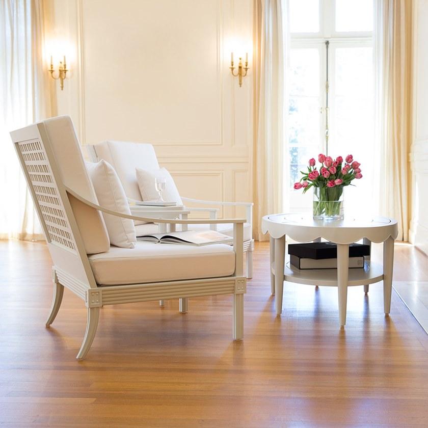 JANUS et Cie Кресло из алюминия с подлокотниками Quadratl sun-id-1425923 - Вид №7