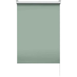 Штора рулонная блэкаут Эскар 55x160 см зеленая Cactus 5
