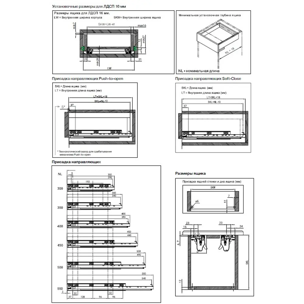 Santreyd Firmax 3D Control - направляющие скрытого монтажа с регулировкой 400 мм 86329047 STLM-0067824 - Вид №7