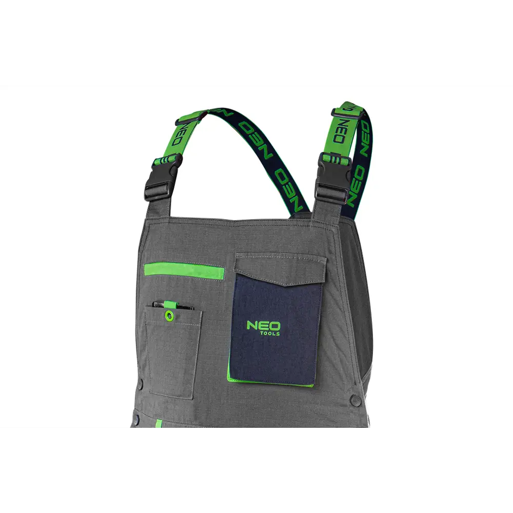 Полукомбинезон рабочий Neo Tools Premium серый размер XS рост 172-175 STLM-2138416 - Вид №1