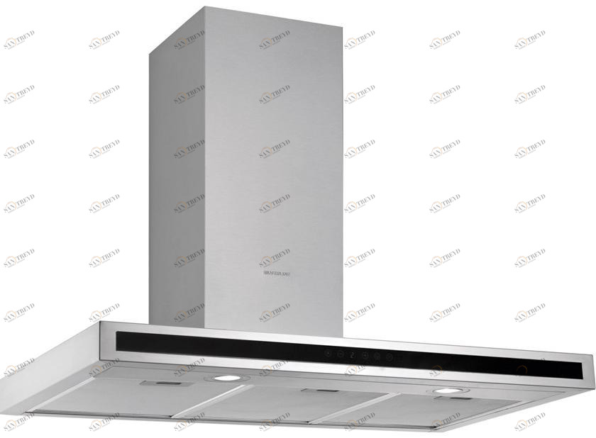 Silverline Настенная вытяжка из нержавеющей стали со встроенной подсветкой sun-id-1373899