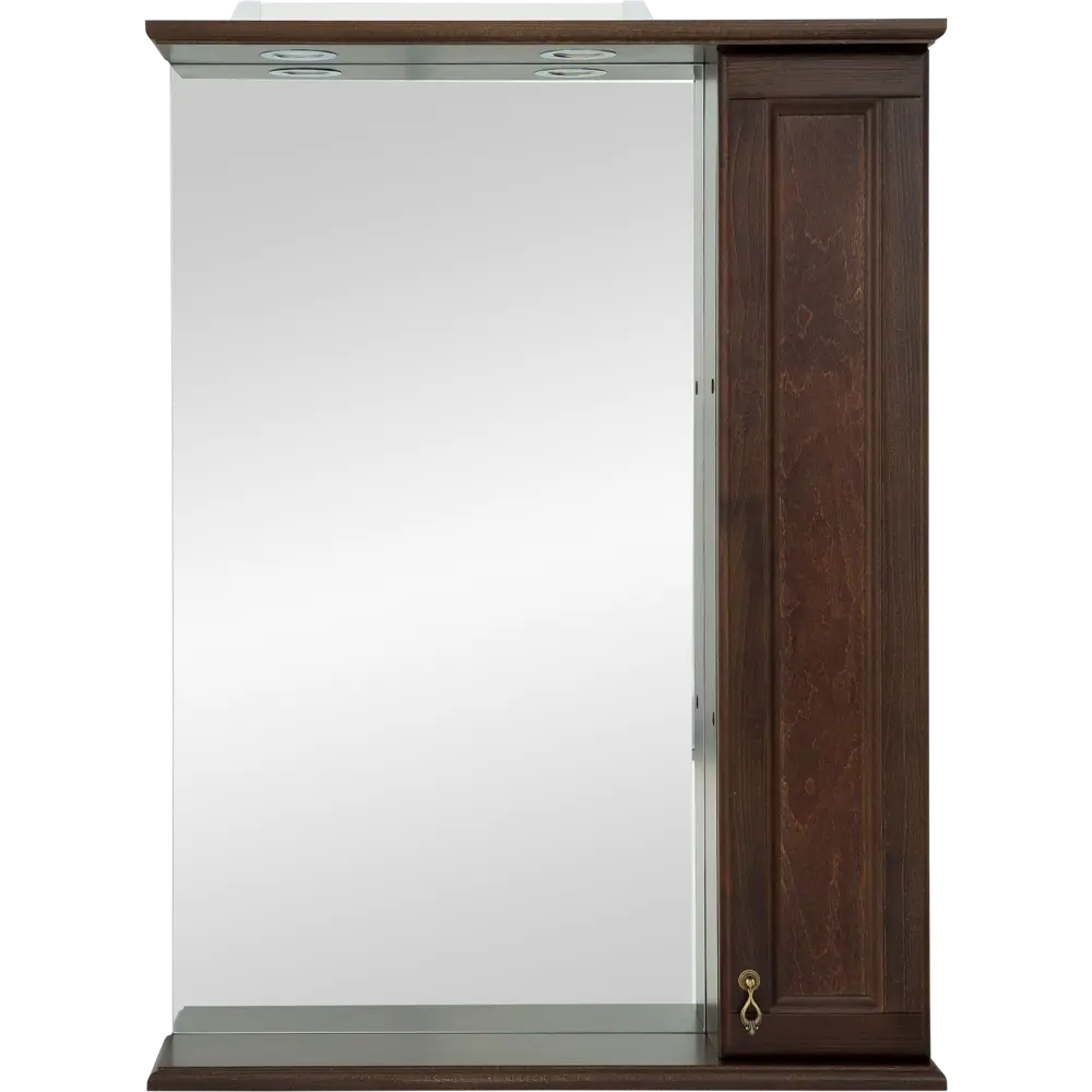 Шкаф зеркальный «Retro» 75 см цвет орех 14048929 STLM-2140180 O-MEBEL 