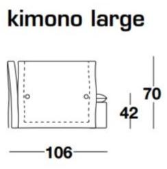 Frigerio Salotti Мягкая кушетка из кожи Kimono sun-id-1348090 - Вид №3