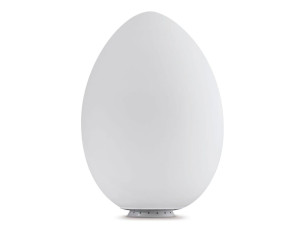 Настольная лампа из дутого стекла